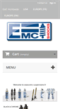 Mobile Screenshot of emc-suspensions.fr